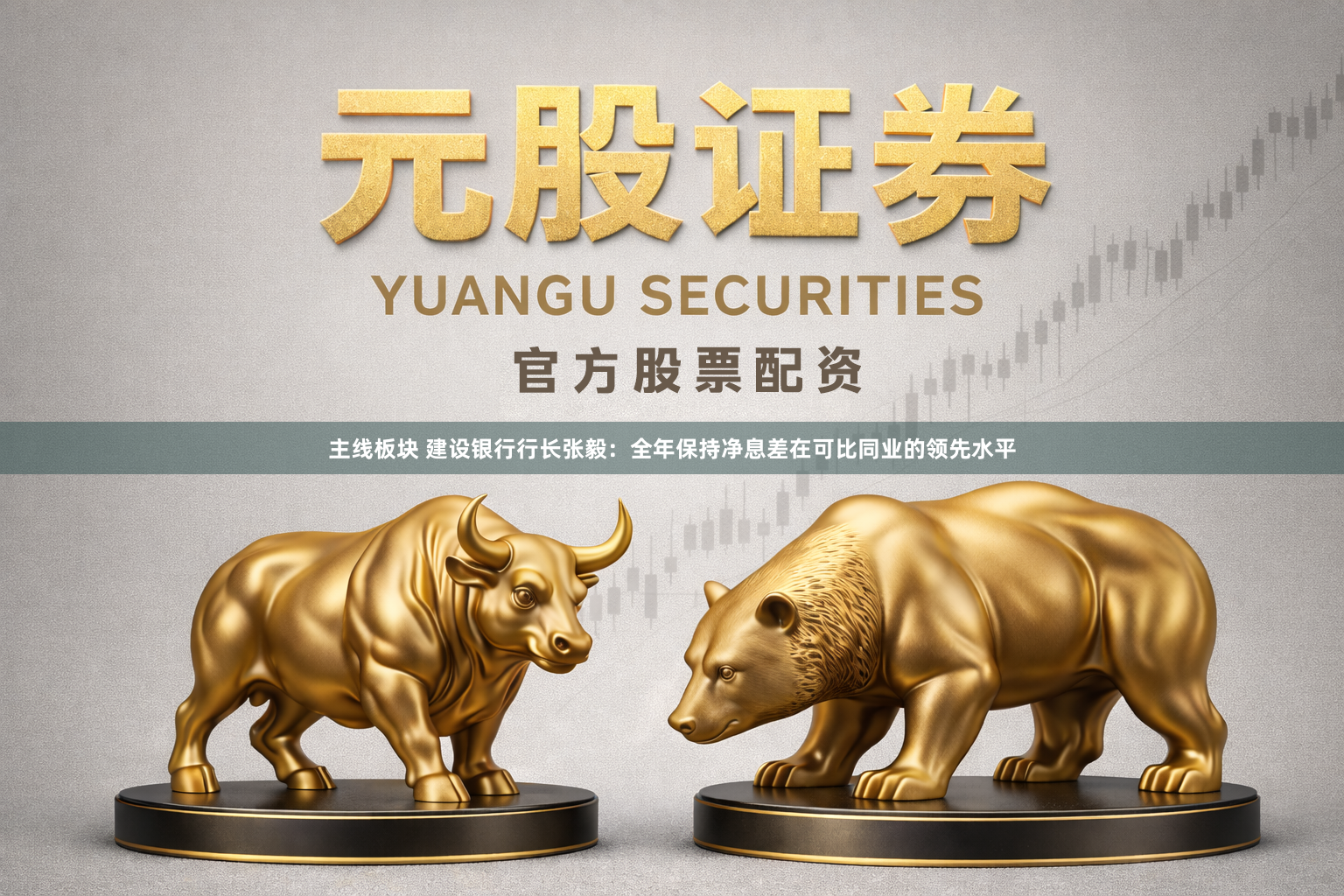 主线板块 建设银行行长张毅：全年保持净息差在可比同业的领先水平
